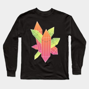 Happy Crystals Long Sleeve T-Shirt